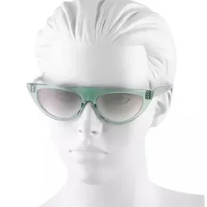 CELINE TRANSPARENT LIGHT GREEN/SMOKE GRADIENT CAT EYE SUNGLASSES CL40228I Celine | Accessories | Celine Transparent Light Greensmoke  main image 2